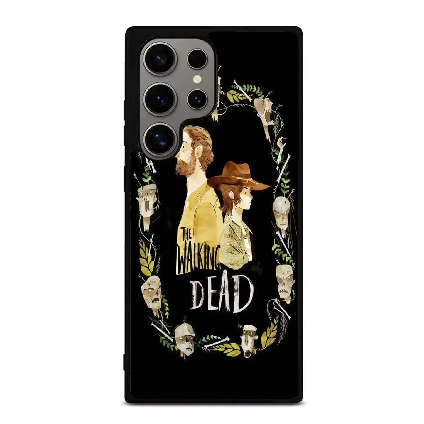 The Walking Dead Colorful Samsung Galaxy S24 Ultra Case