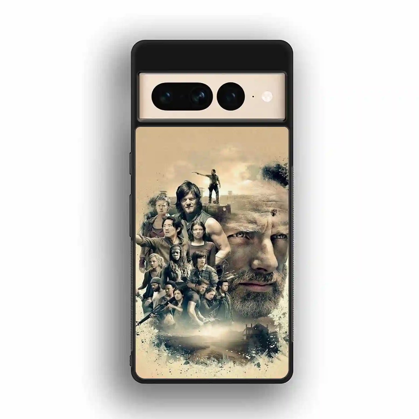 The Walking Dead Vintage Google Pixel 7 Pro Case