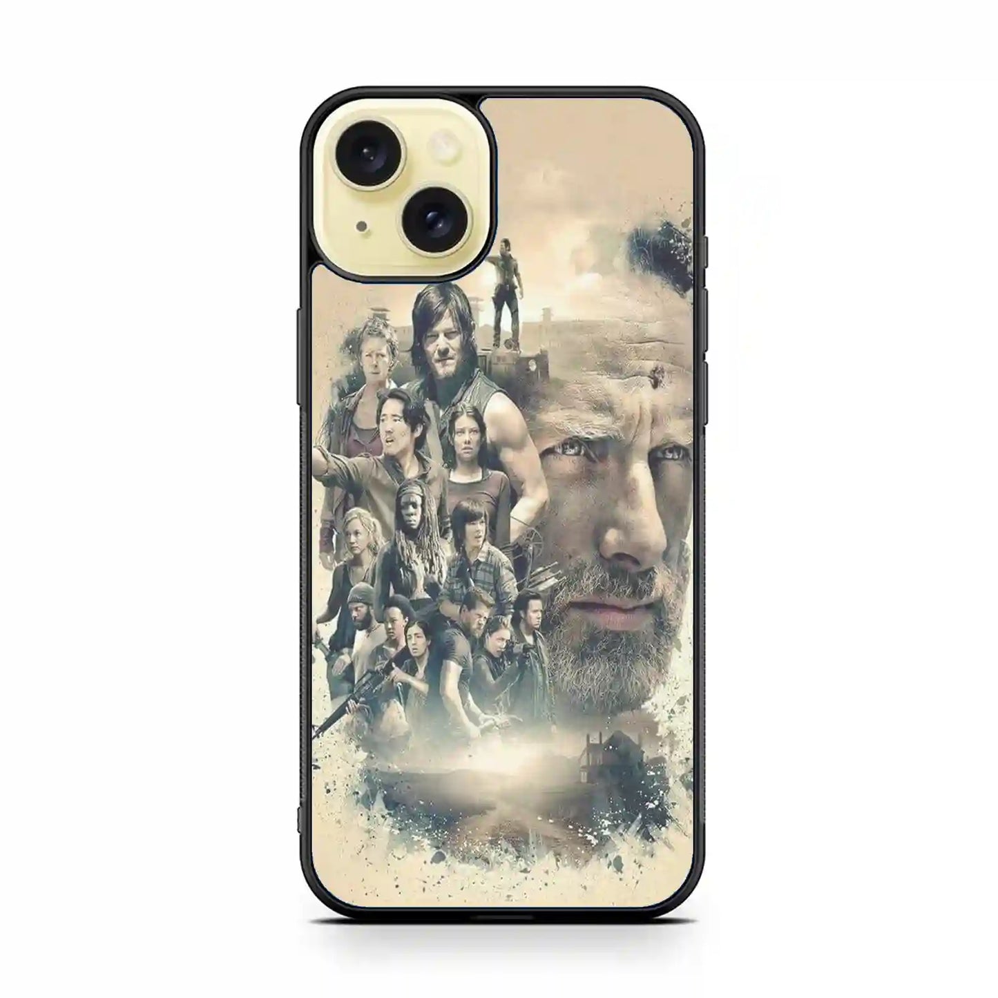 The Walking Dead Vintage iPhone 15 Plus Case