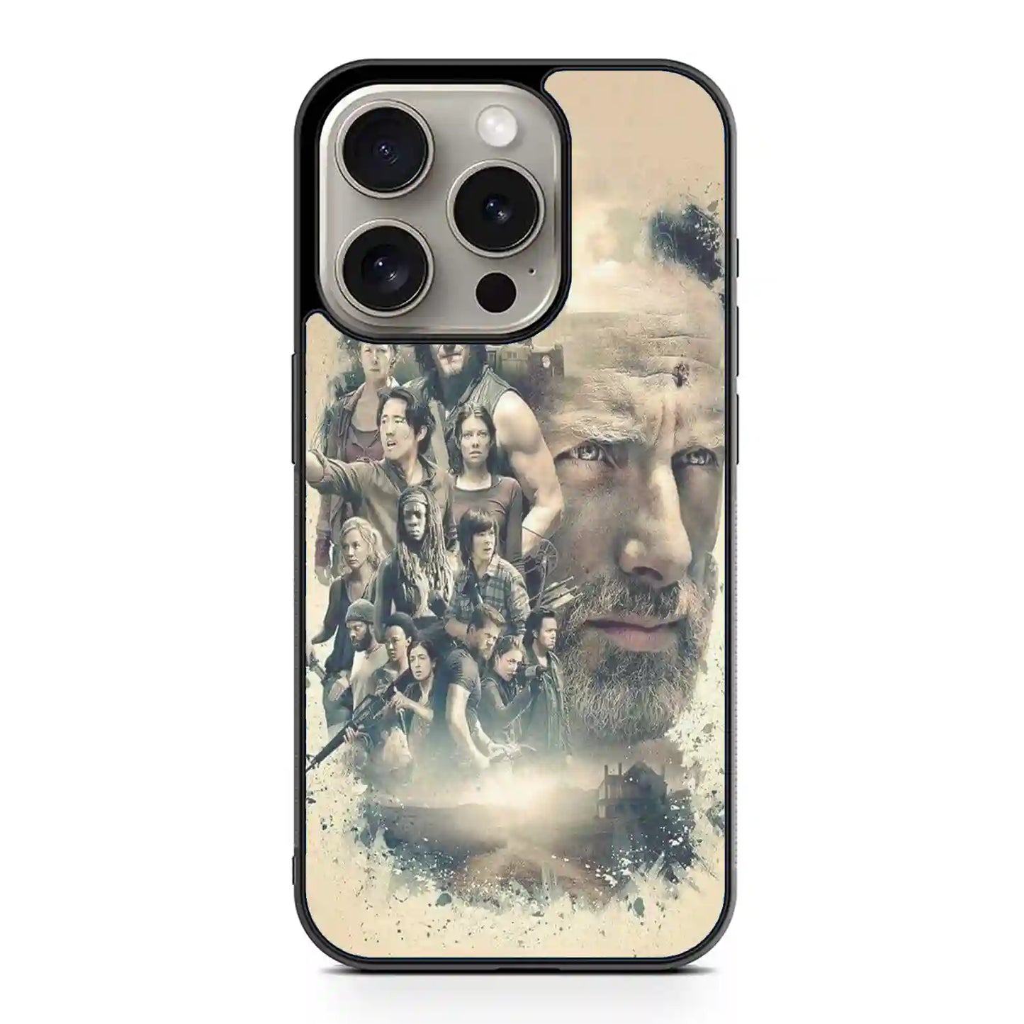 The Walking Dead Vintage iPhone 15 Pro Max Case