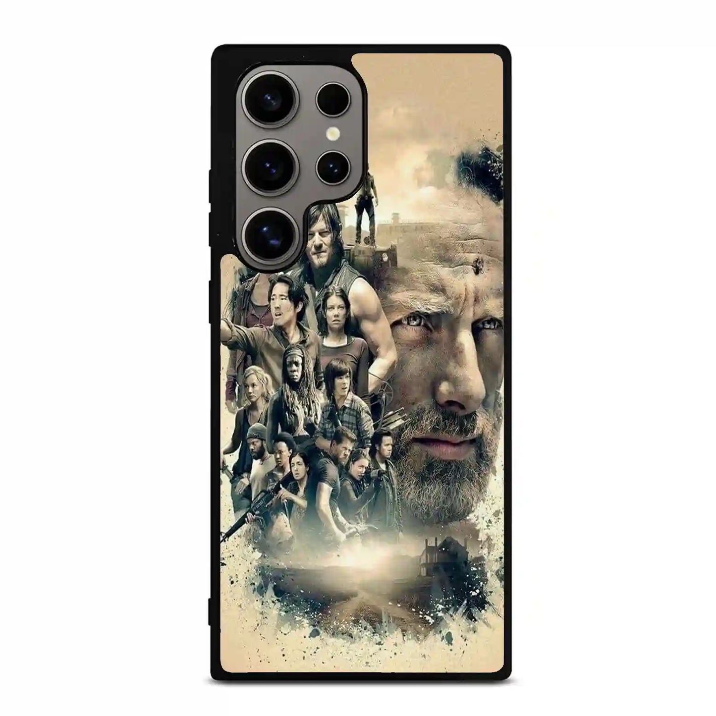 The Walking Dead Vintage Samsung Galaxy S24 Ultra Case