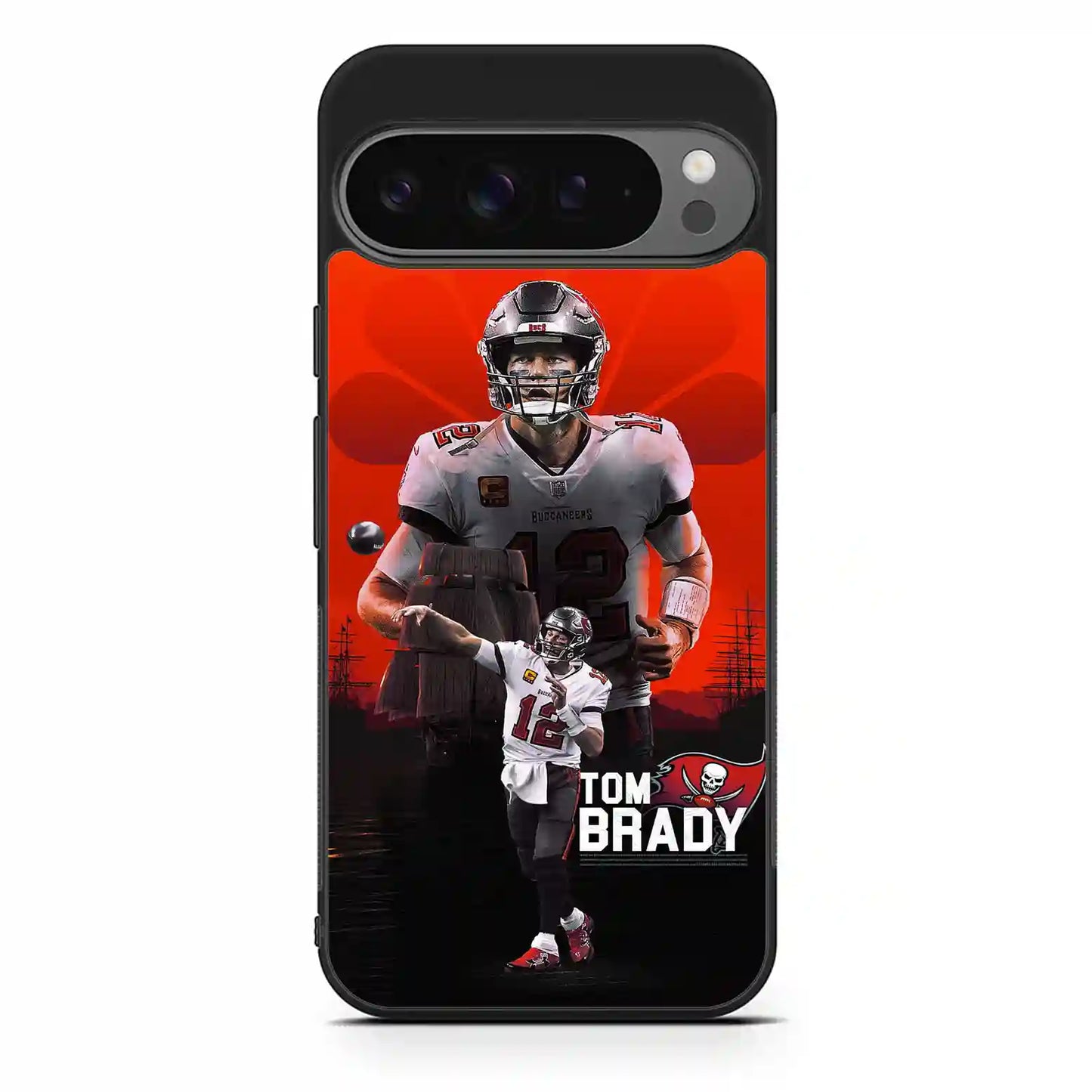 Tom Brady Football Tampa Bay Google Pixel 9 Pro XL Case