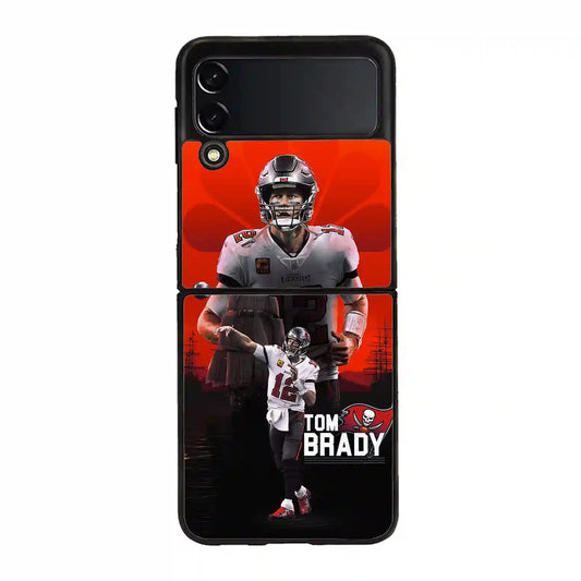 Tom Brady Football Tampa Bay Samsung Z4 Flip Case