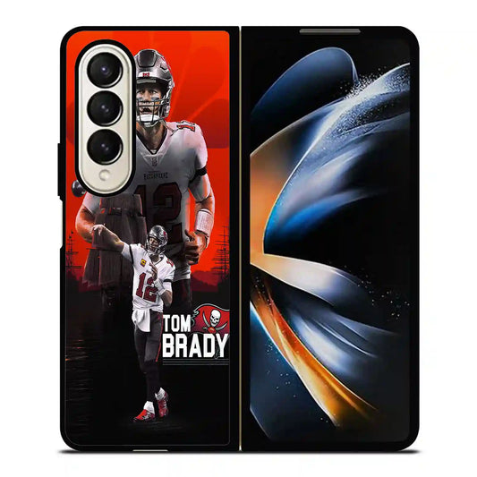 Tom Brady Football Tampa Bay Samsung Z4 Fold Case