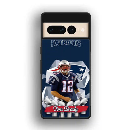 Tom Brady Goat Nfl Google Pixel 7 Pro Case