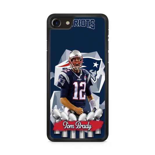 Tom Brady Goat Nfl iPhone SE 2020 Case