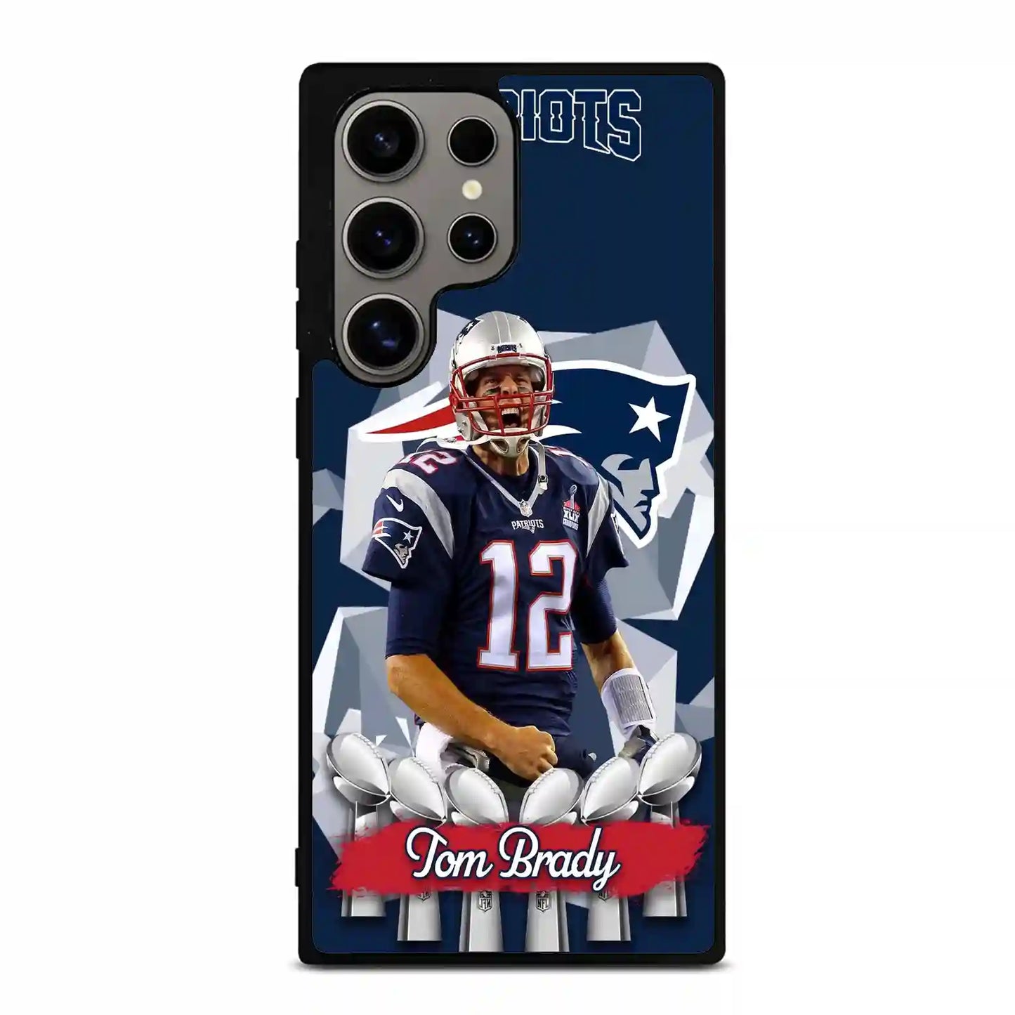 Tom Brady Goat Nfl Samsung Galaxy S24 Ultra Case