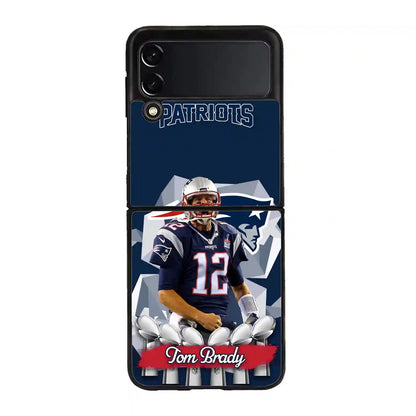 Tom Brady Goat Nfl Samsung Z4 Flip Case