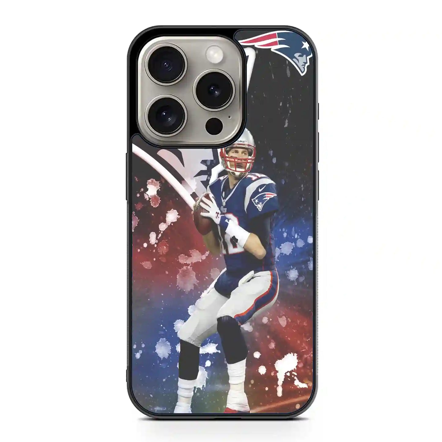 Tom Brady New England iPhone 15 Pro Max Case