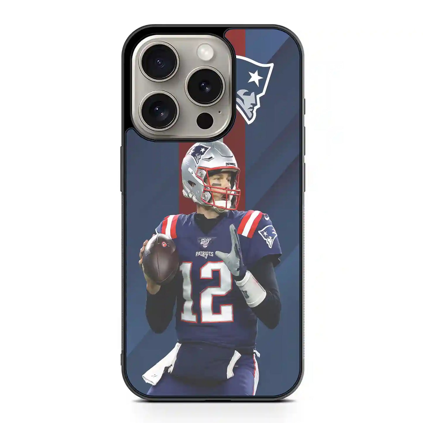 Tom Brady New England Nfl iPhone 15 Pro Max Case