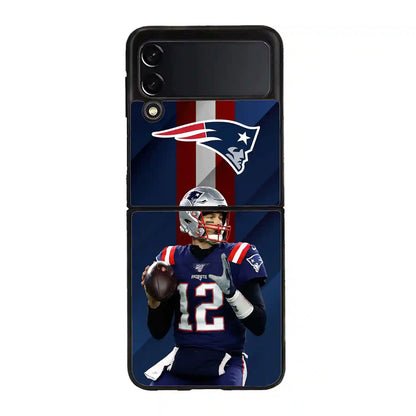 Tom Brady New England Nfl Samsung Z4 Flip Case