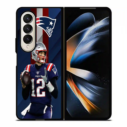 Tom Brady New England Nfl Samsung Z4 Fold Case