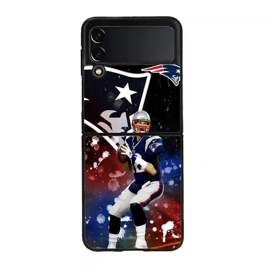 Tom Brady New England Samsung Z4 Flip Case