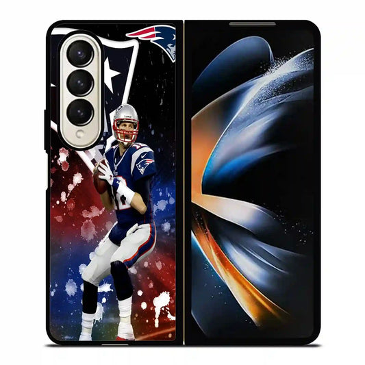 Tom Brady New England Samsung Z4 Fold Case