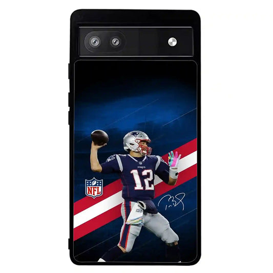 Tom Brady Nfl Logo Google Pixel 6 Pro Case