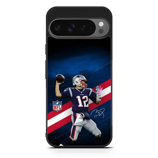 Tom Brady Nfl Logo Google Pixel 9 Pro XL Case