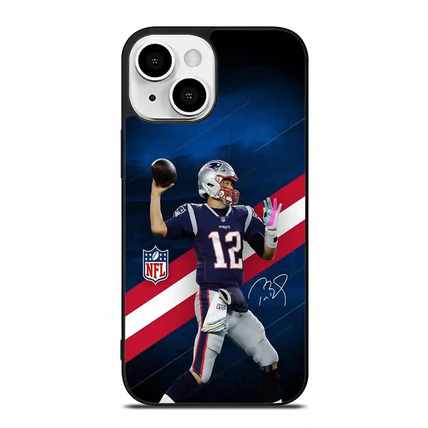 Tom Brady Nfl Logo iPhone 13 Case