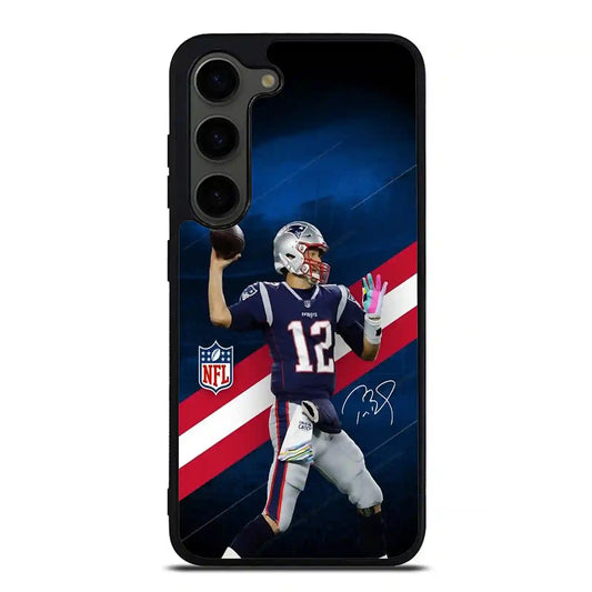 Tom Brady Nfl Logo Samsung Galaxy S23 Case