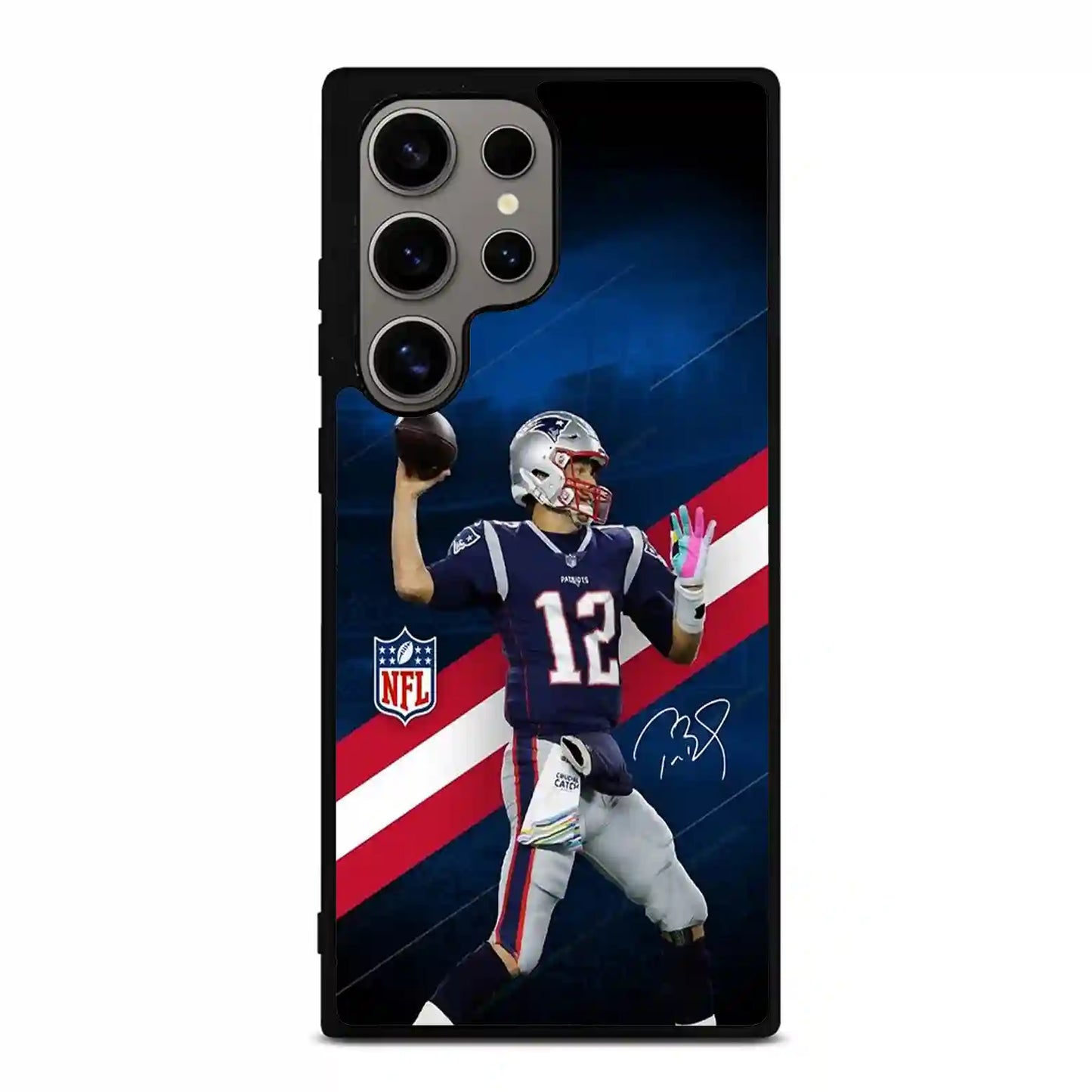 Tom Brady Nfl Logo Samsung Galaxy S24 Ultra Case