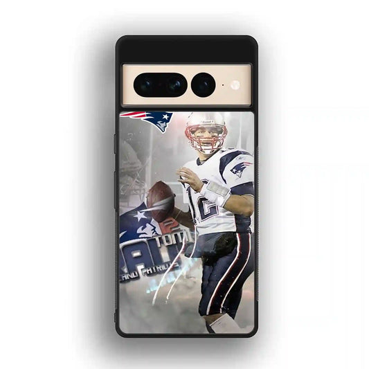 Tom Brady Vintage Google Pixel 7 Pro Case