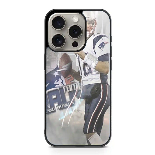 Tom Brady Vintage iPhone 15 Pro Max Case