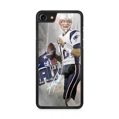 Tom Brady Vintage iPhone SE 2020 Case