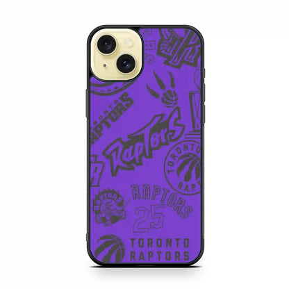 Toronto Raptors Retro Classic iPhone 15 Plus Case