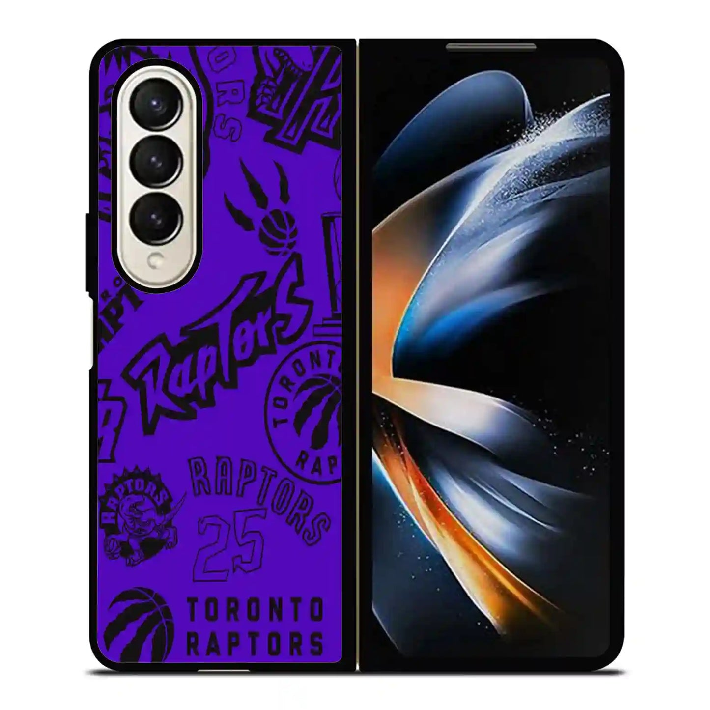 Toronto Raptors Retro Classic Samsung Z4 Fold Case