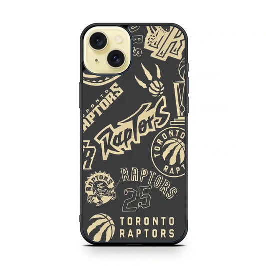 Toronto Raptors Retro iPhone 15 Plus Case