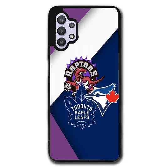 Toronto Raptors Retropersonalized Samsung Galaxy A32 5G Case