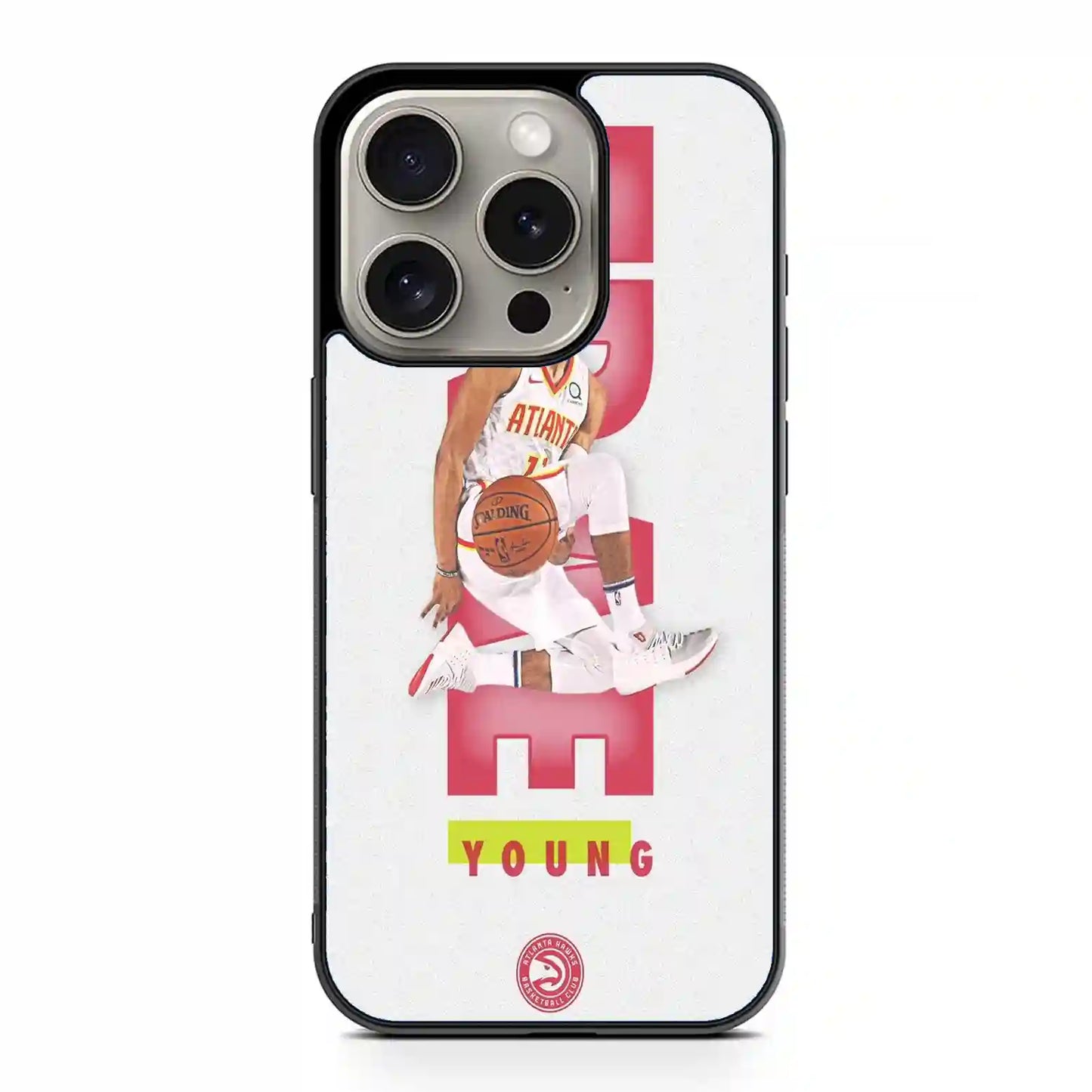 Trae Young Atlanta Hawks iPhone 15 Pro Max Case