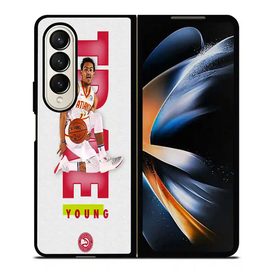 Trae Young Atlanta Hawks Samsung Z4 Fold Case