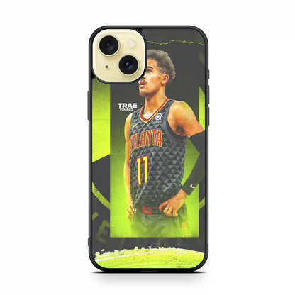 Trae Young Basketball iPhone 15 Plus Case