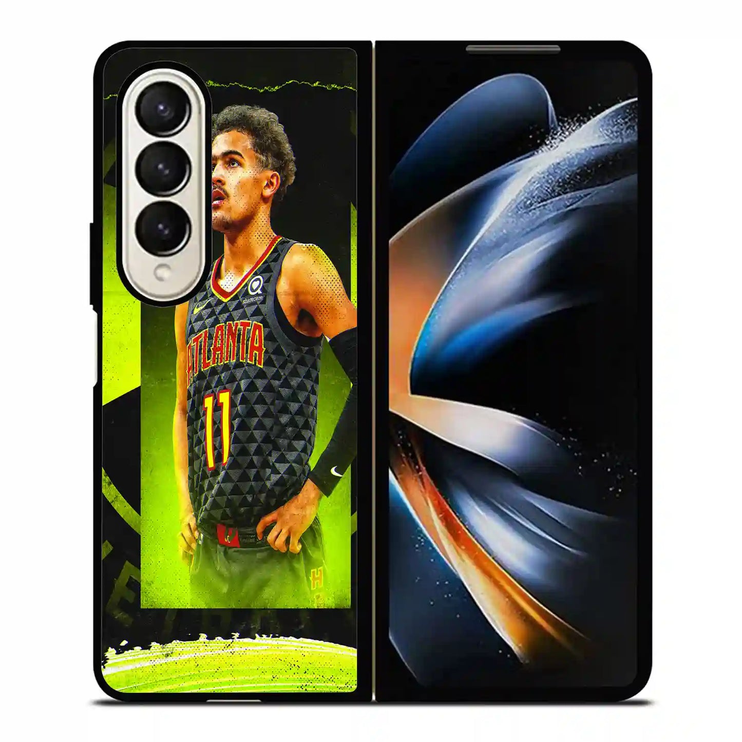 Trae Young Basketball Samsung Z4 Fold Case