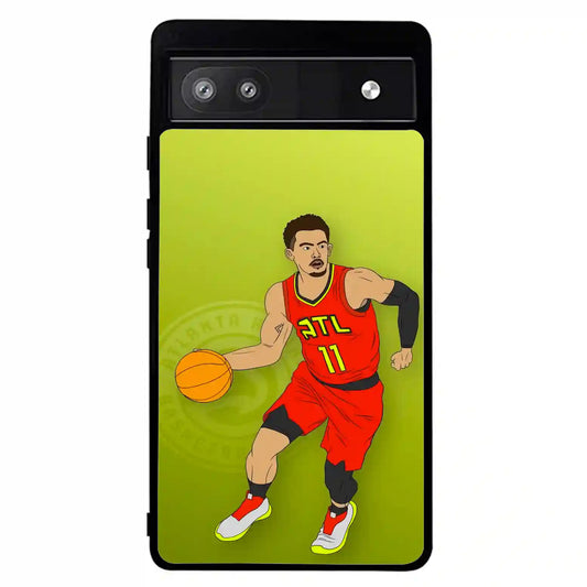 Trae Young Cartoon Google Pixel 6 Pro Case