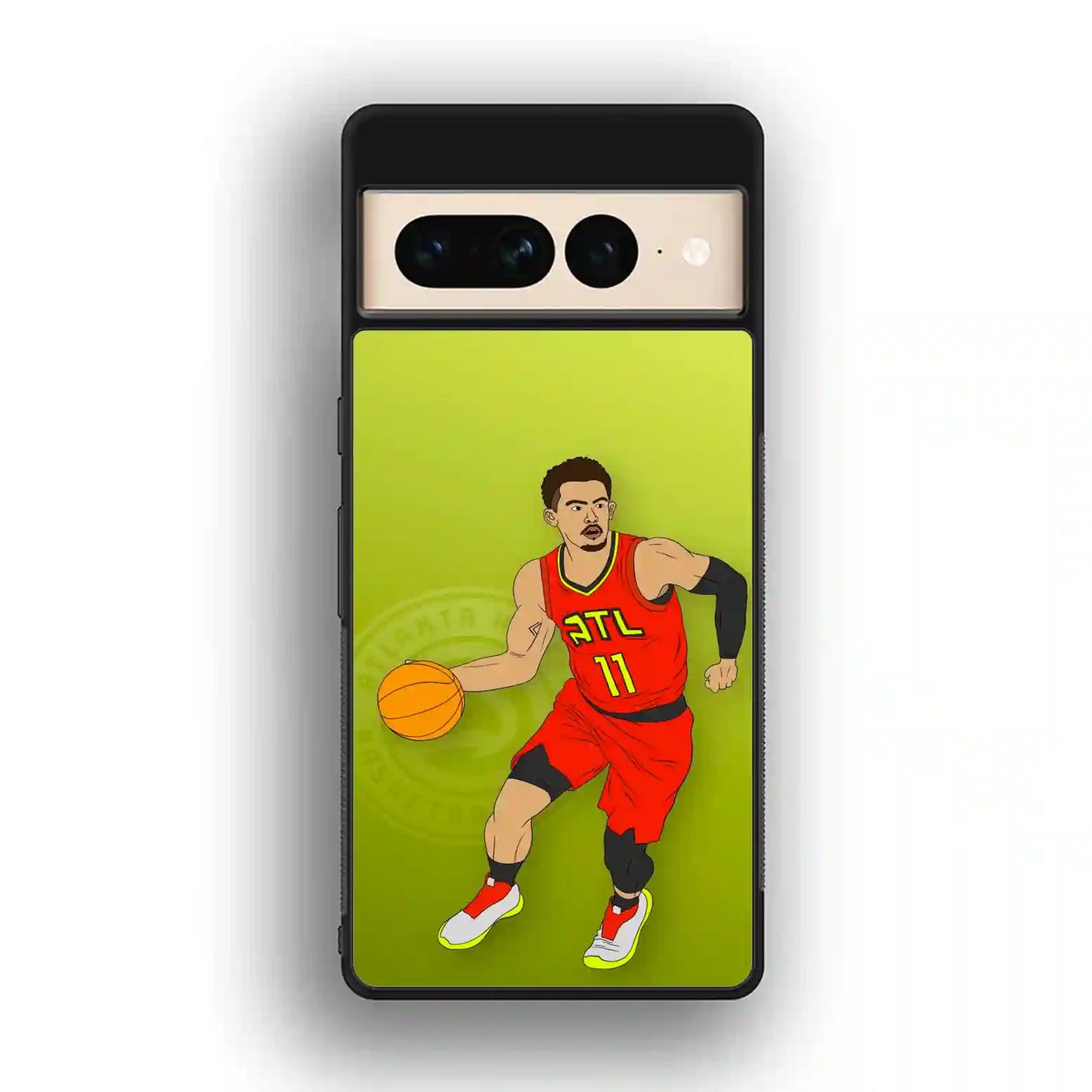 Trae Young Cartoon Google Pixel 7 Pro Case