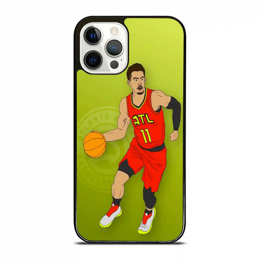 Trae Young Cartoon iPhone 12 Pro Case