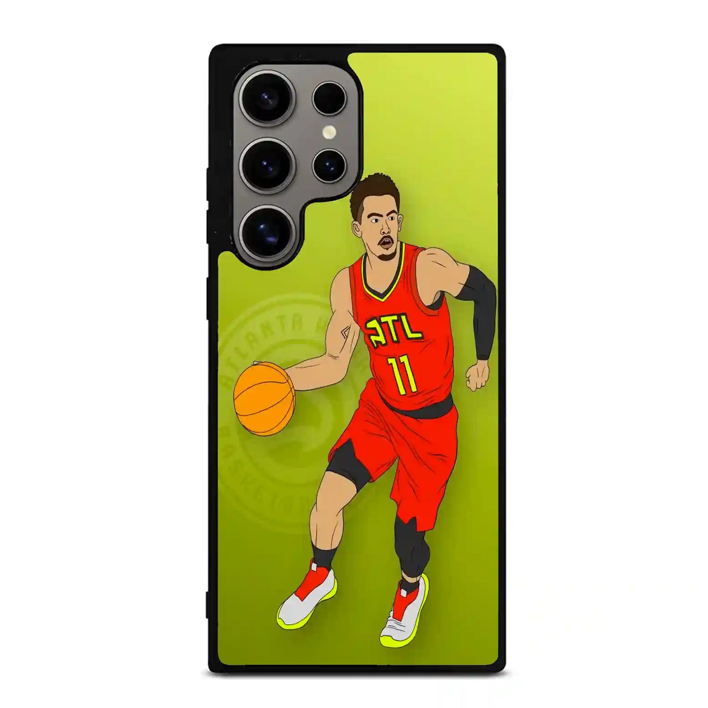 Trae Young Cartoon Samsung Galaxy S24 Ultra Case