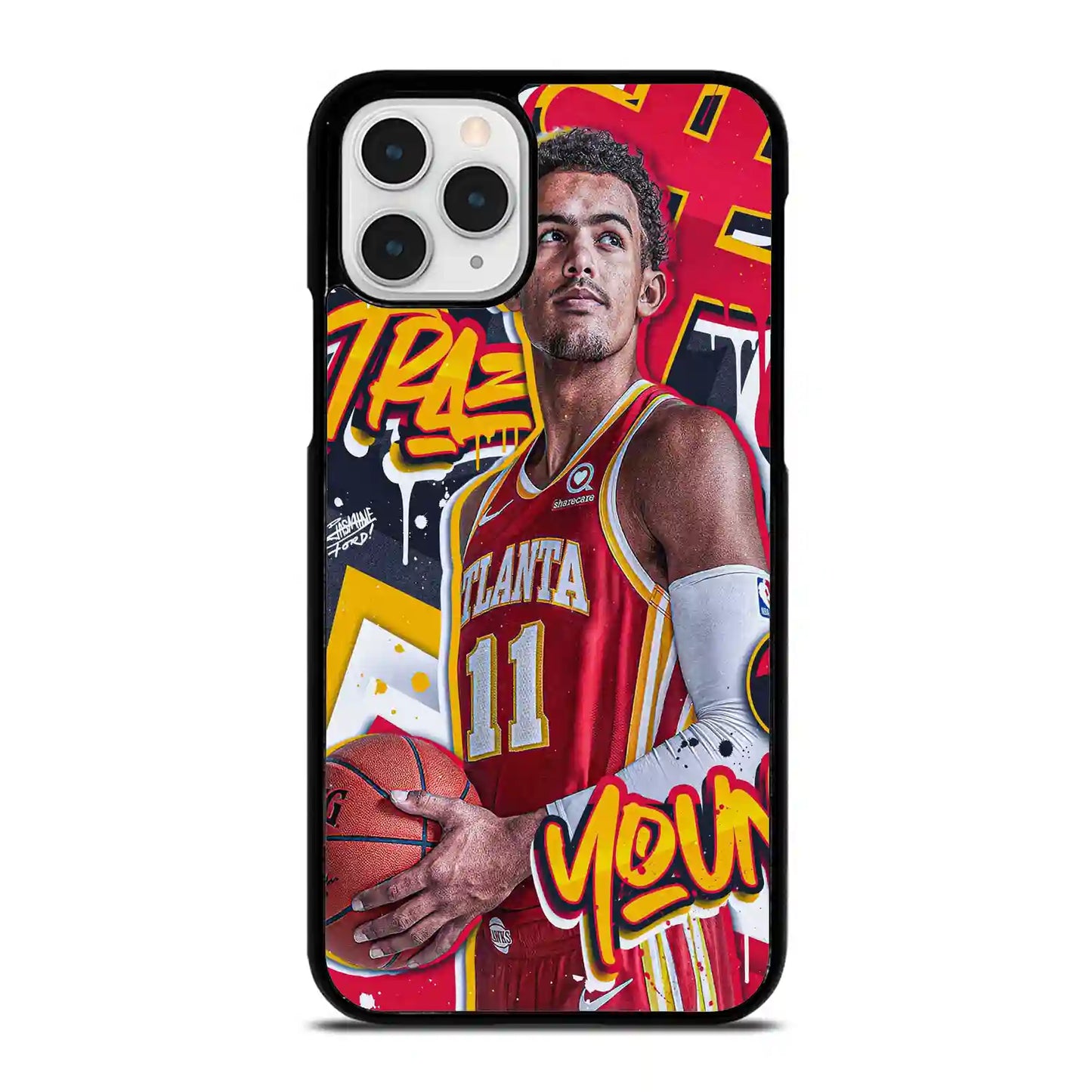 Trae Young Graffity iPhone 12 Pro Max Case