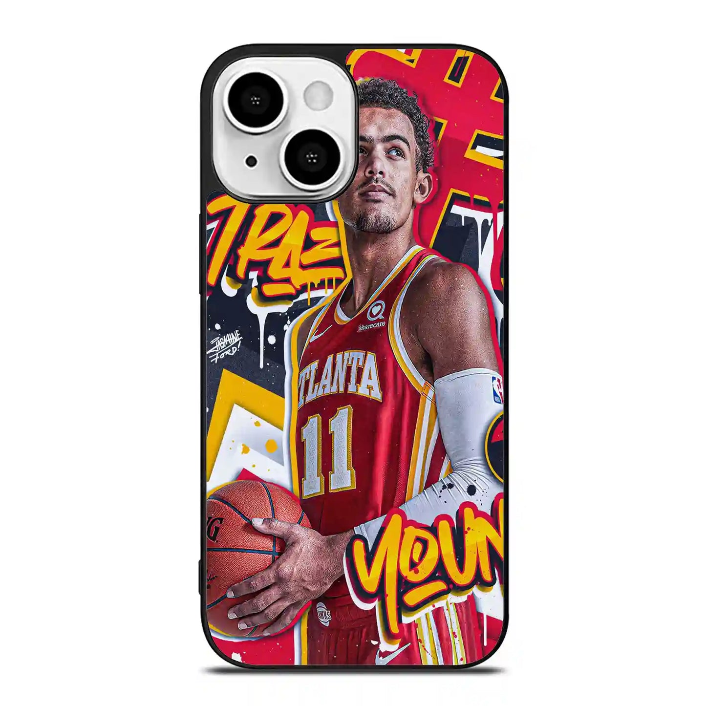 Trae Young Graffity iPhone 13 Mini Case