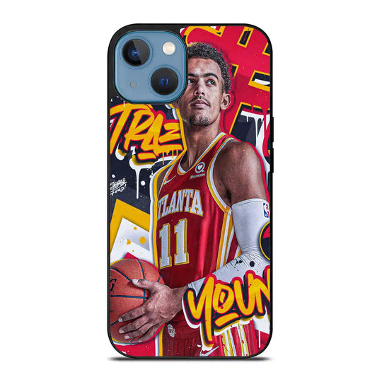 Trae Young Graffity iPhone 14 Case