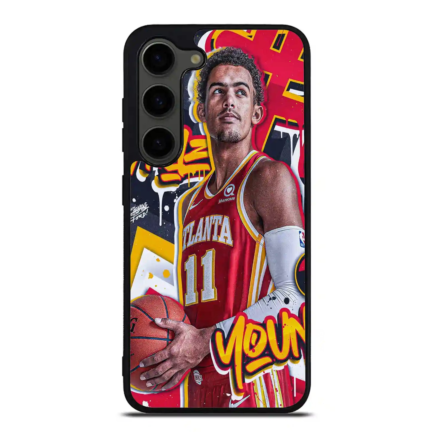 Trae Young Graffity Samsung Galaxy S23 Case