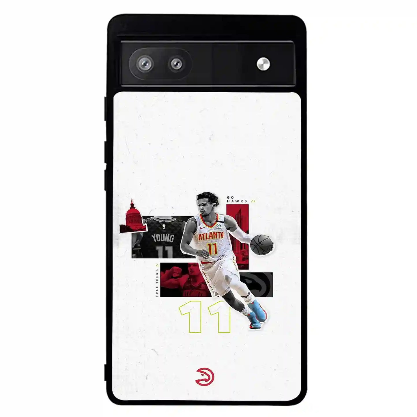 Trae Young Hawks Google Pixel 6 Pro Case