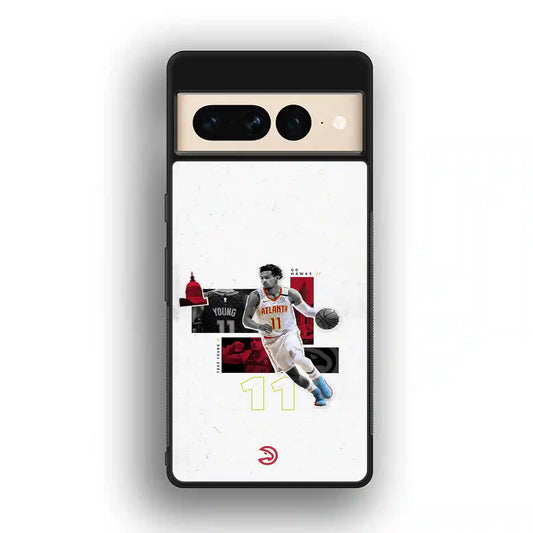 Trae Young Hawks Google Pixel 7 Pro Case