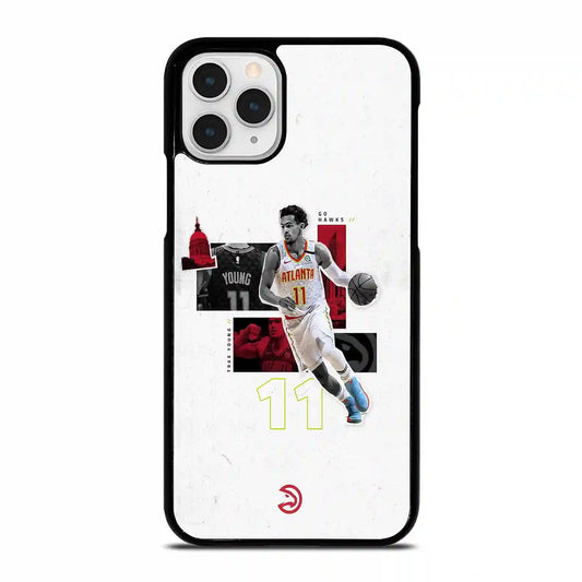 Trae Young Hawks iPhone 12 Pro Max Case