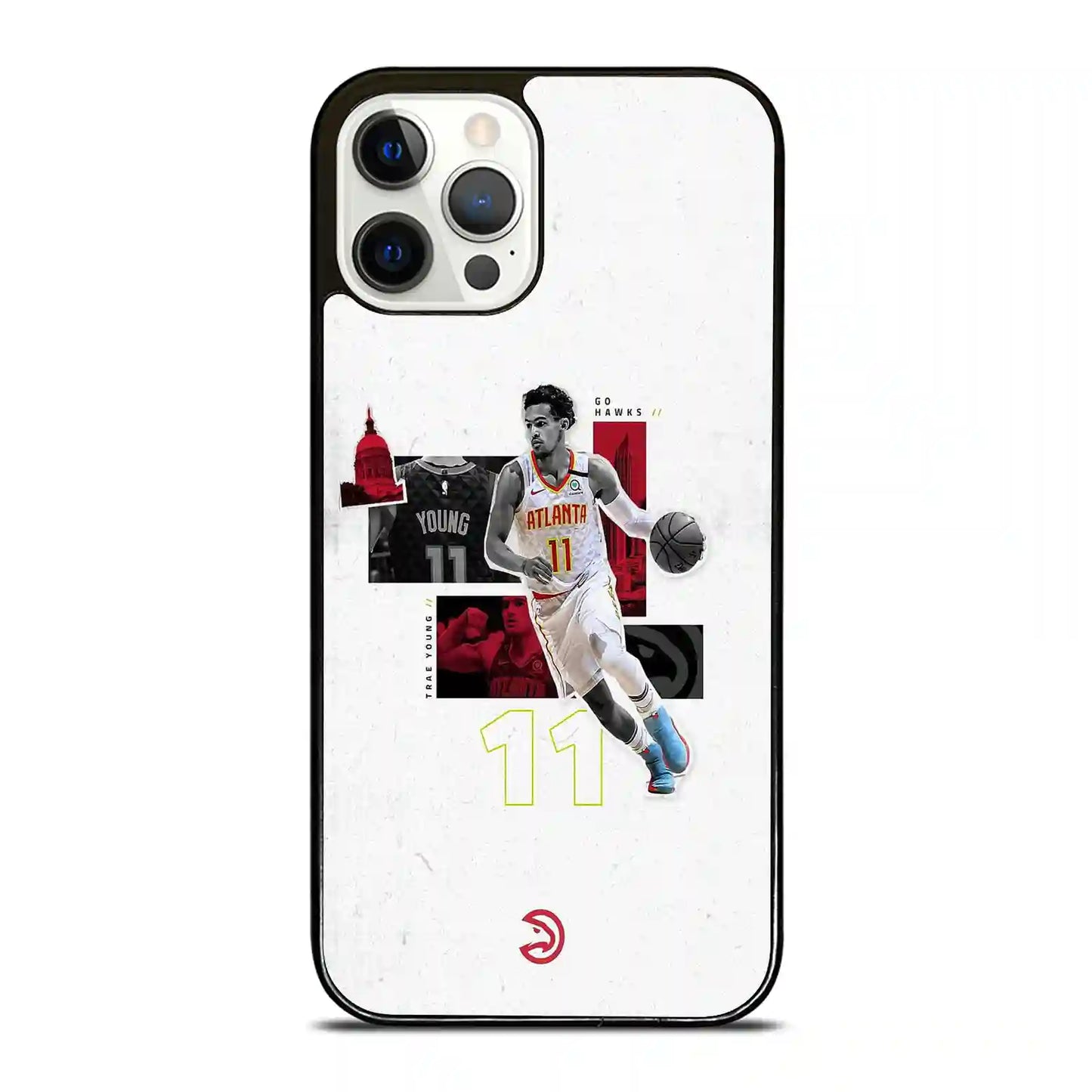 Trae Young Hawks iPhone 12 Pro Case