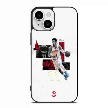 Trae Young Hawks iPhone 13 Mini Case