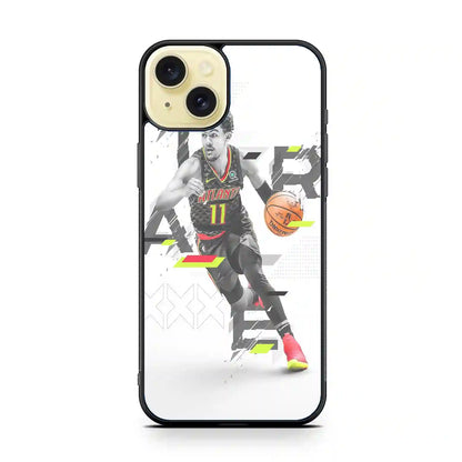 Trae Young Hawks Nba iPhone 15 Plus Case