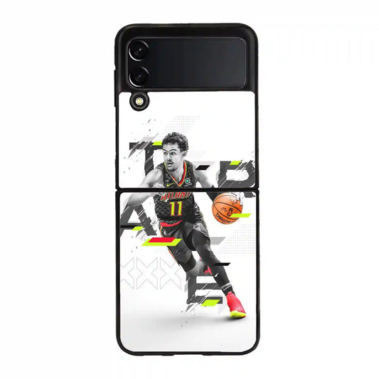 Trae Young Hawks Nba Samsung Z4 Flip Case