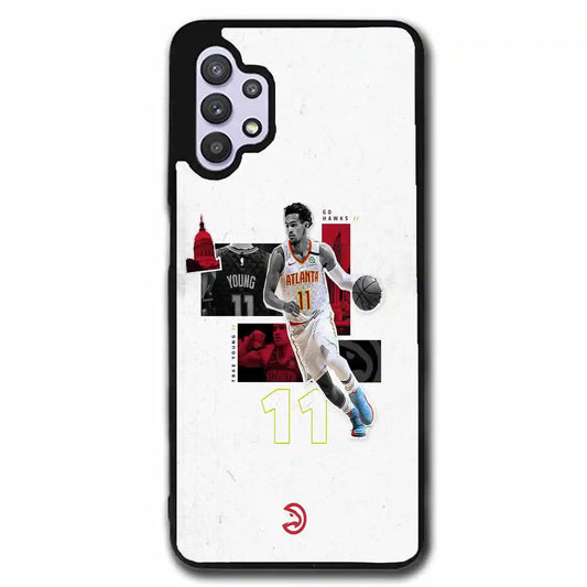 Trae Young Hawks Samsung Galaxy A32 5G Case